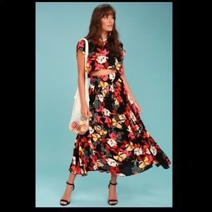 Free People Sundown Set floral S